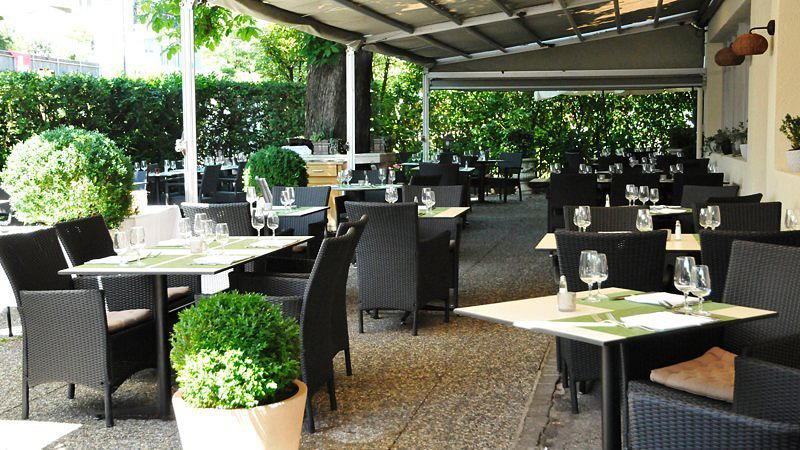La Croix d'Ouchy restaurant in Lausanne, Switzerland