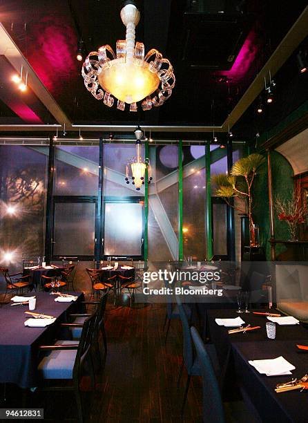 Ikra restaurant in Moscow, Russia