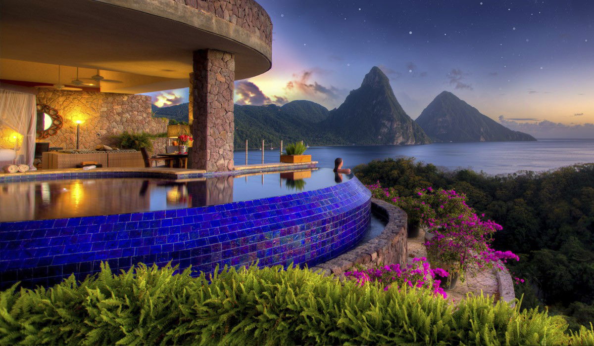Jade Mountain Resort, Hotel in St. Lucia
