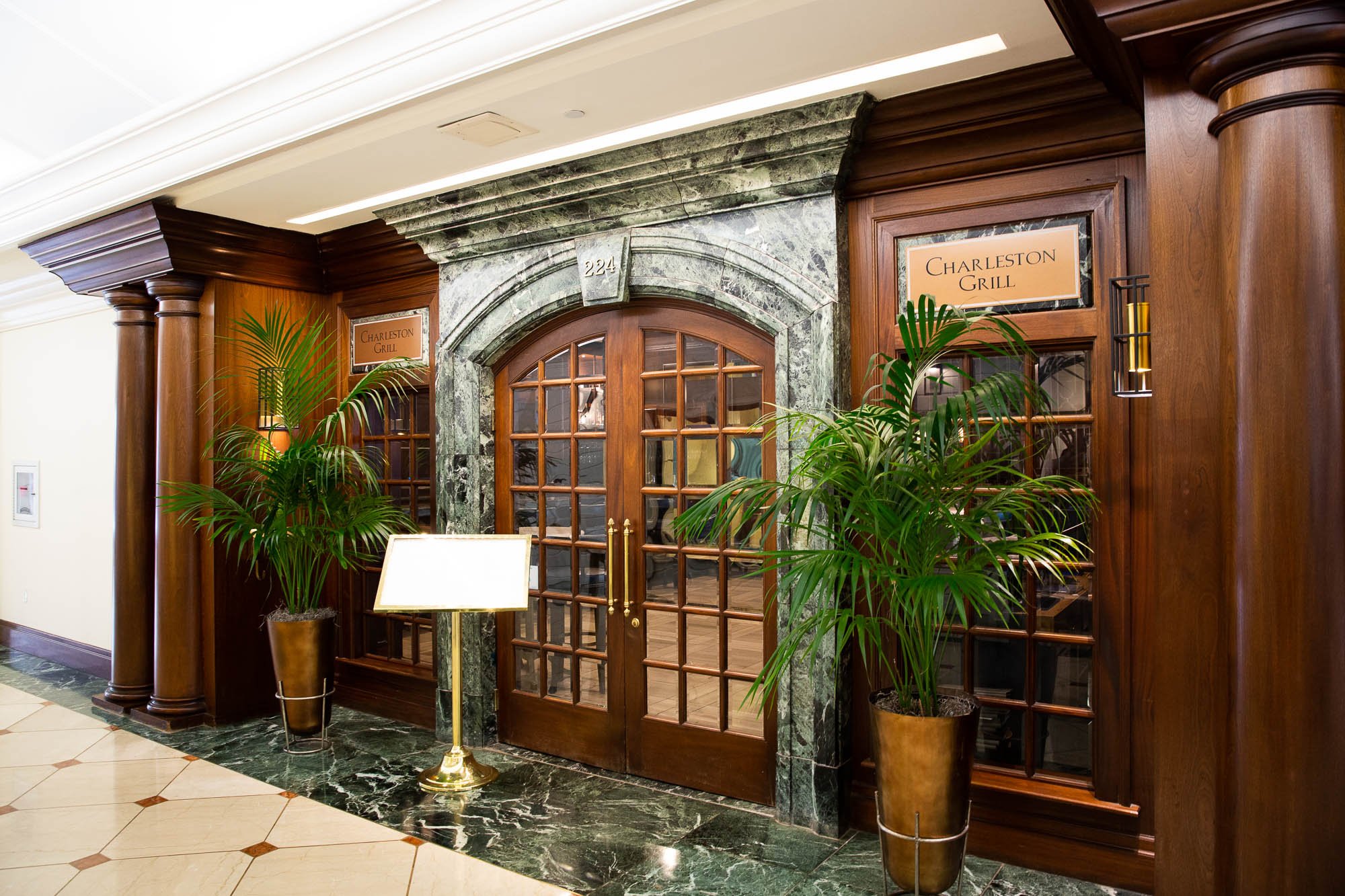 The Charleston Grill restaurant in Charleston, United States