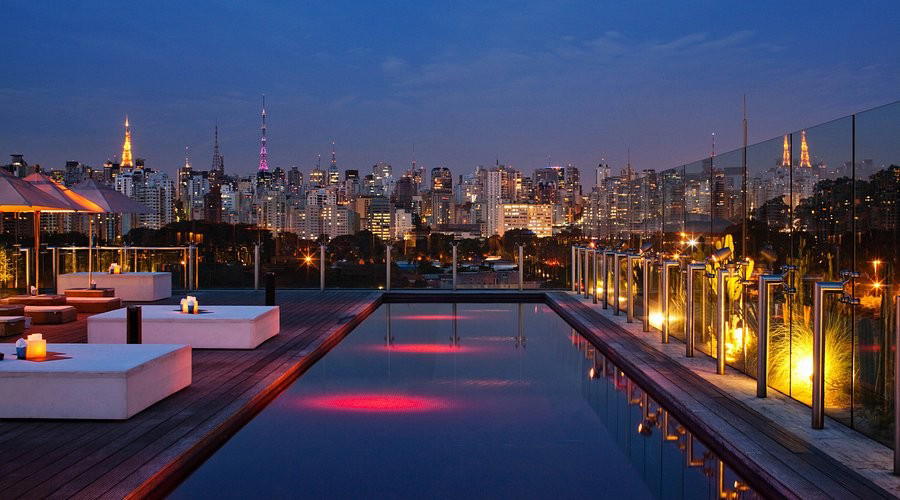 Sky Bar - Hotel Unique, São Paulo, Brazil