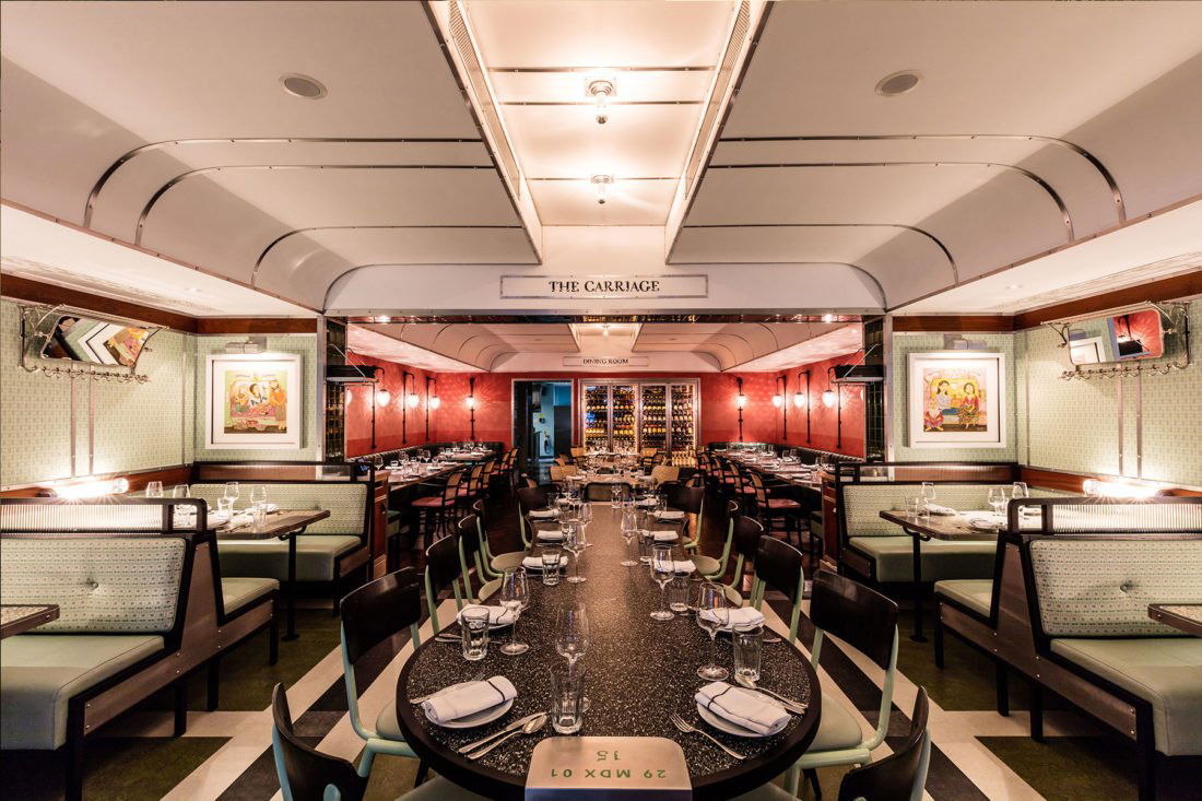 Bombay Bustle restaurant in London, United Kingdom