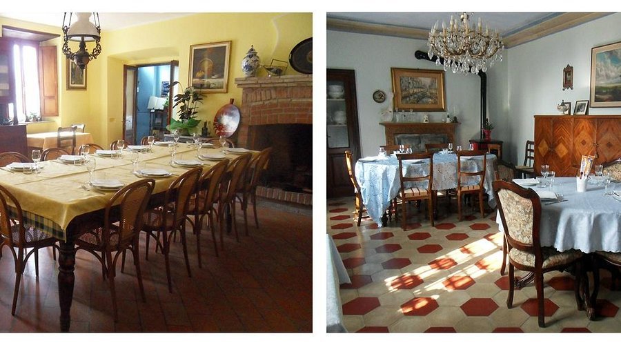 Piacentino restaurant in Bobbio, Italy