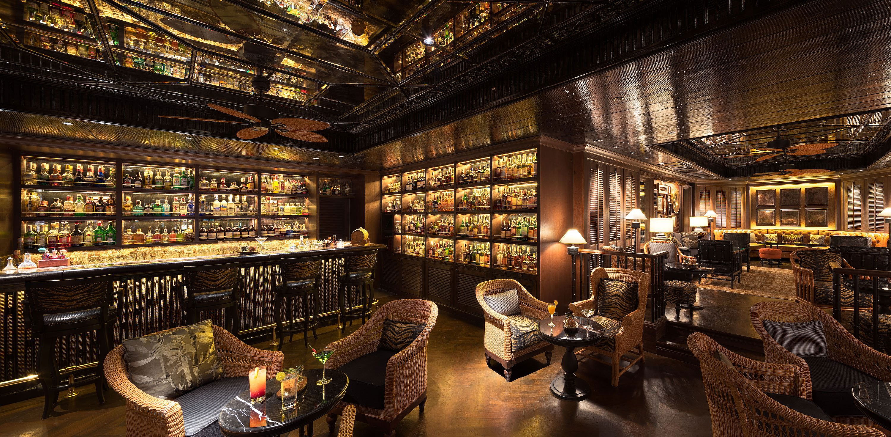 The Bamboo Bar bar in Bangkok