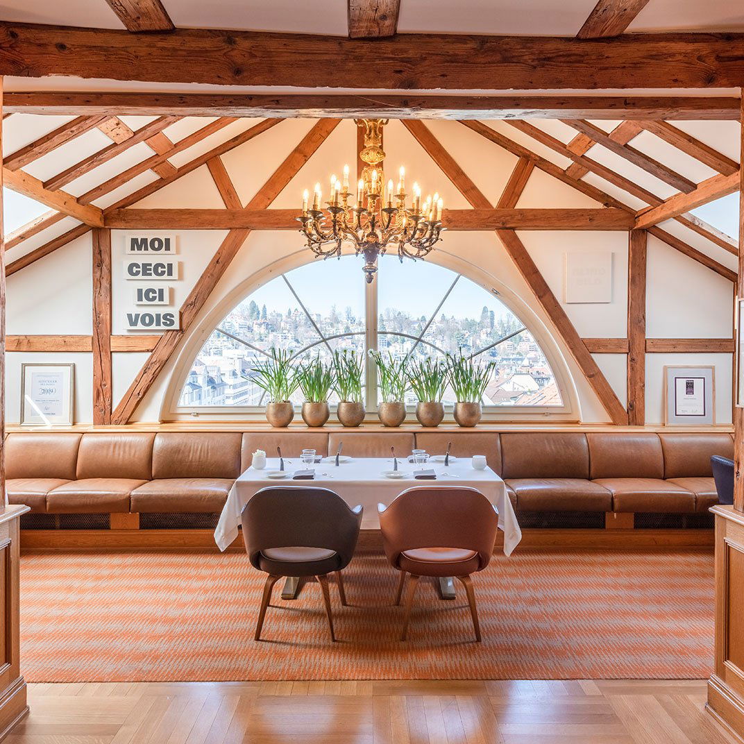 Einstein Gourmet restaurant in Sankt Gallen, Switzerland