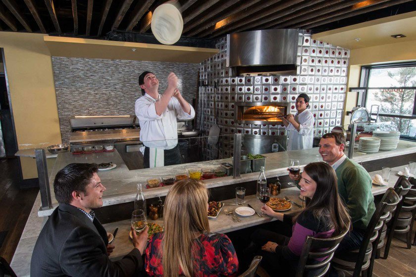 Il Villaggio Osteria restaurant in Teton Village, United States