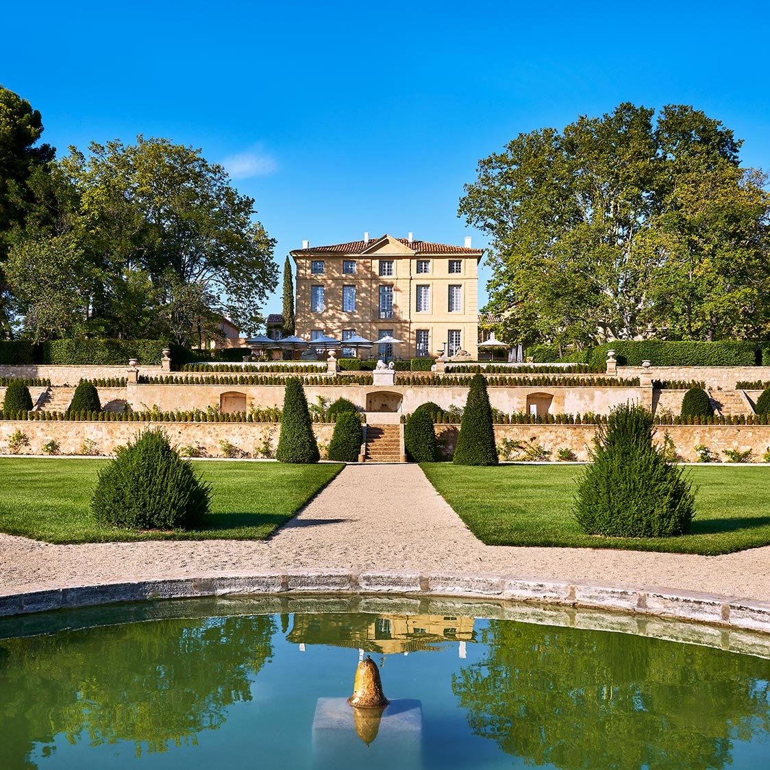 La Table de l'Orangerie - Château de Fonscolombe restaurant in Le Puy-Sainte-Réparade, France