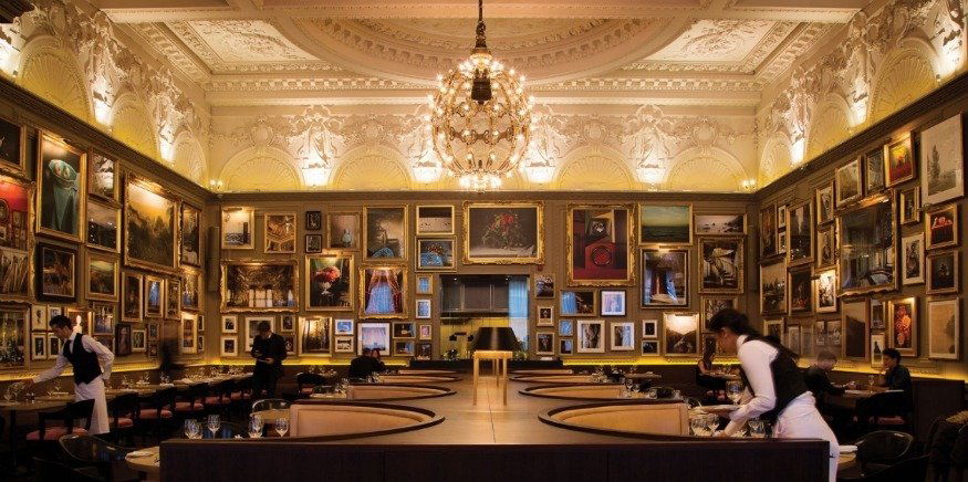 Berner's Tavern restaurant in London, United Kingdom