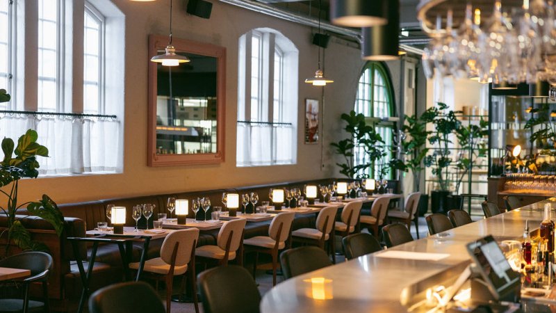 Tollbua restaurant in Trondheim, Norway