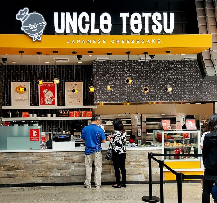 Uncle Tetsu Cheesecake restaurant in Arcadia, United States