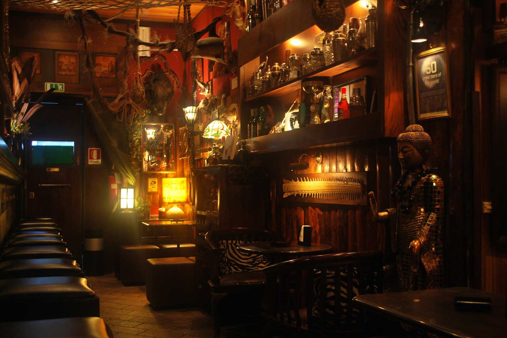 Nottingham Forest bar in Milan, Italy