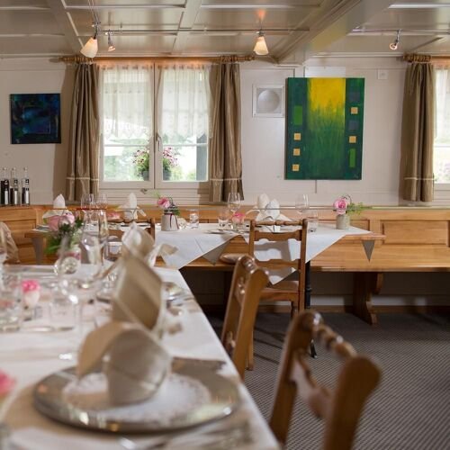 Dorfhus Gupf restaurant in Rehetobel, Switzerland