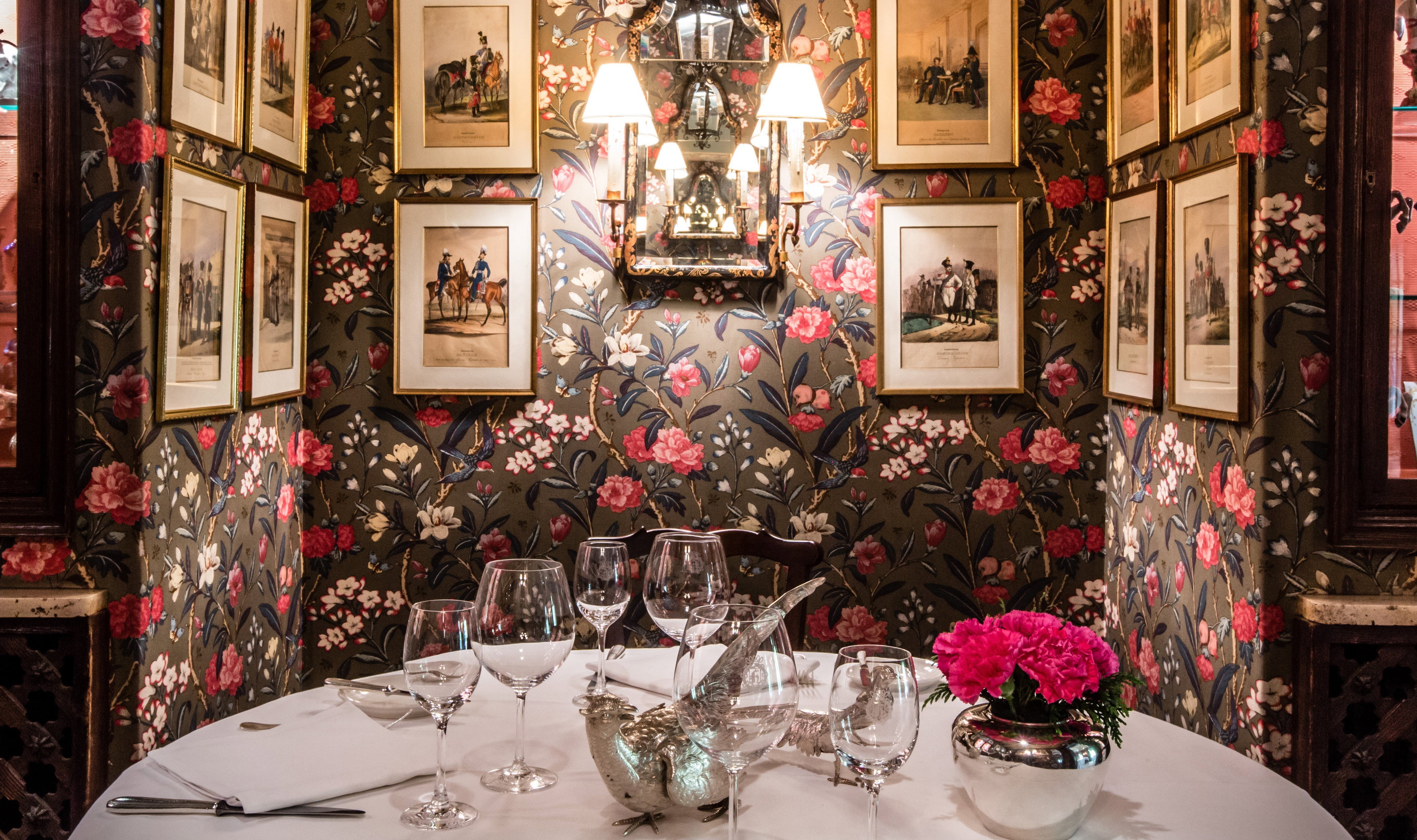 Horcher restaurant in Madrid, Spain