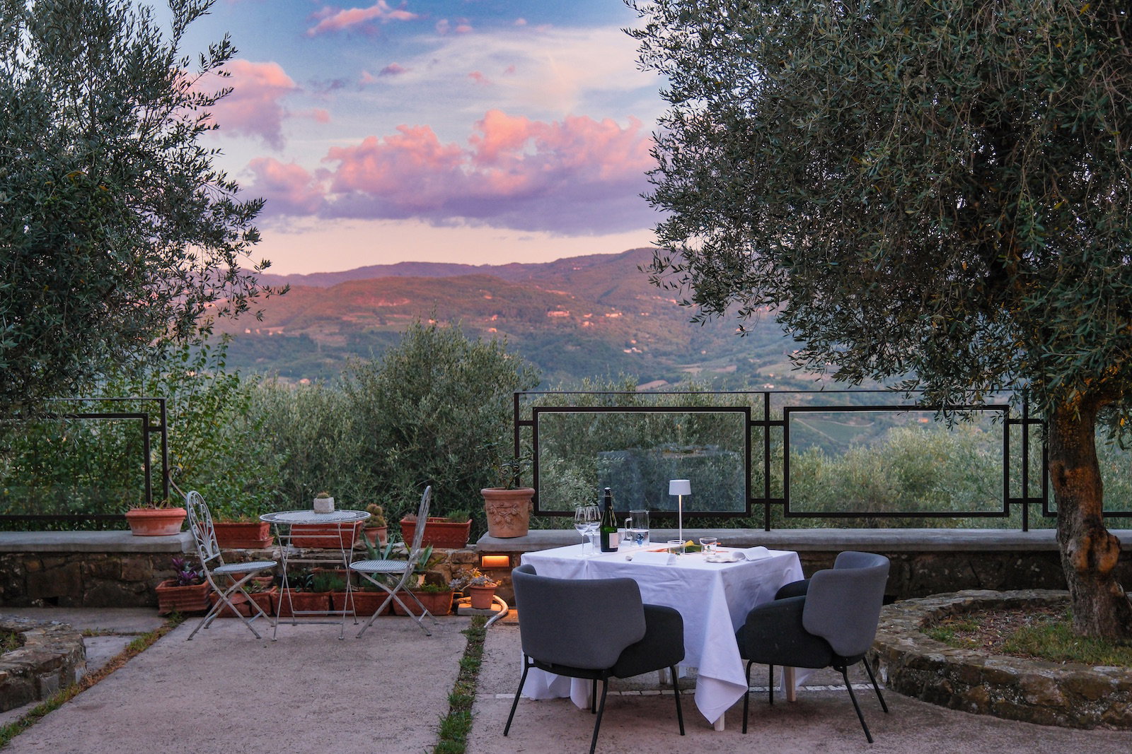 Podere Belvedere Tuscany restaurant in Pontassieve, Italy