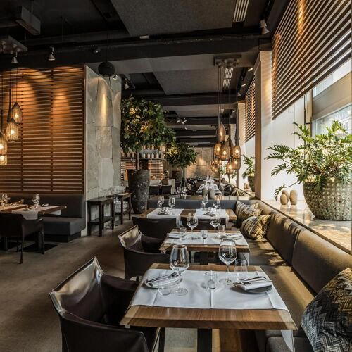 AURA restaurant in Zürich, Switzerland