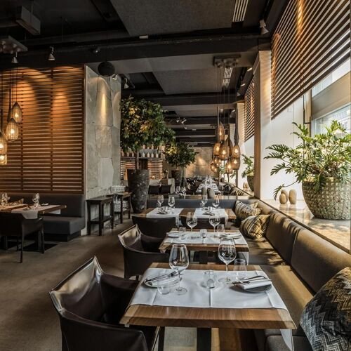 AURA restaurant in Zurich, Switzerland