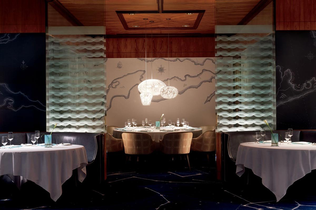 Blue by Eric Ripert restaurant in Georgetown, Cayman Islands