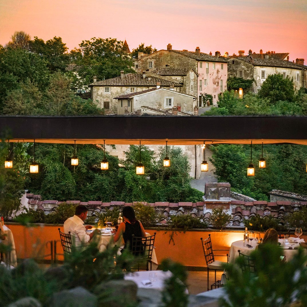 Il Borro restaurant in San Giustino Valdarno, Italy