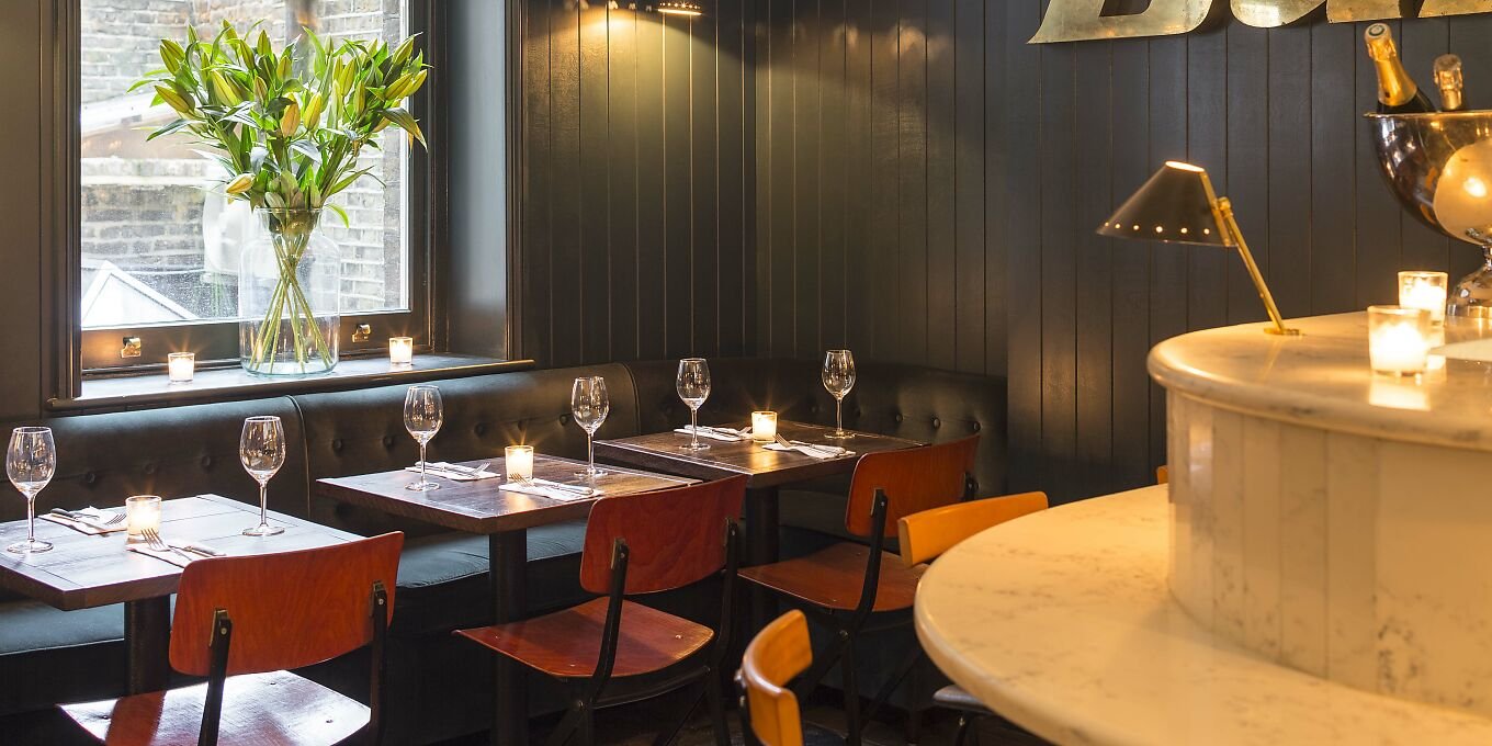 La Fromagerie restaurant in London, United Kingdom