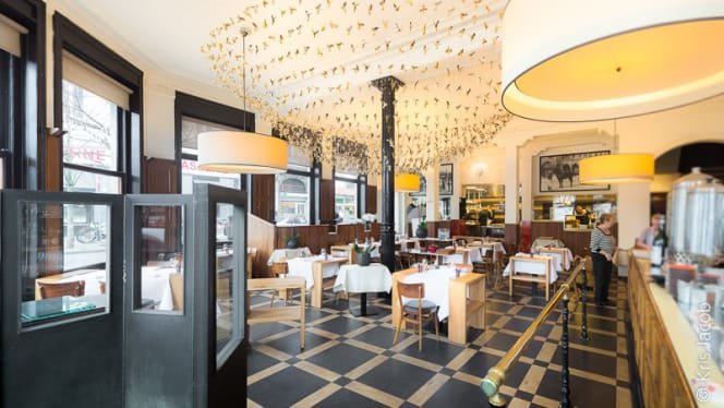 La Paix restaurant in Anderlecht, Belgium