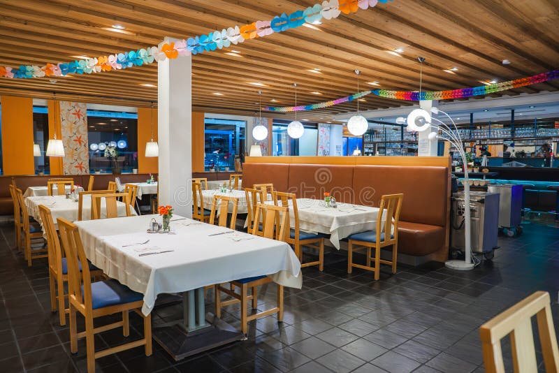 Normal restaurant in Girona, Spain