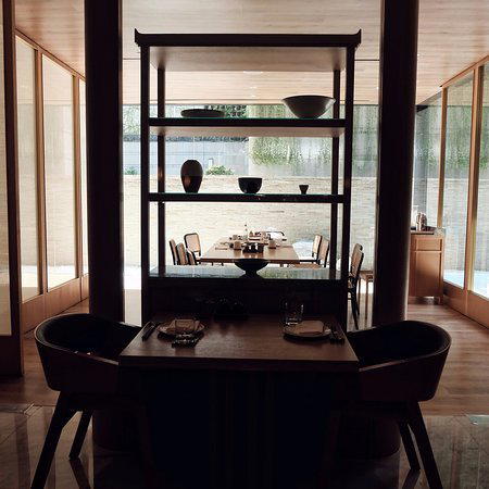 Oku restaurant in Osaka, Japan