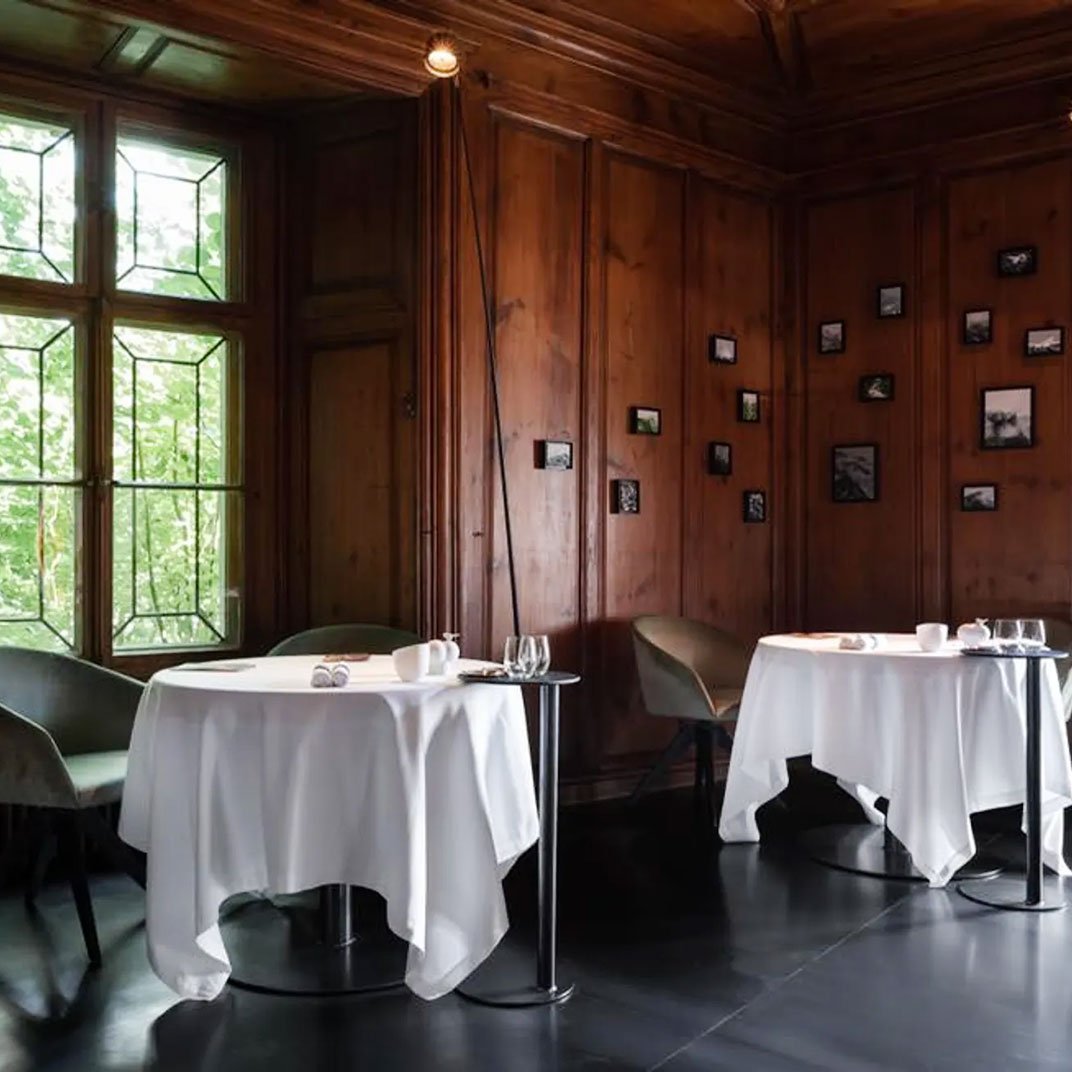 Schloss Schauenstein restaurant in Fürstenau, Switzerland