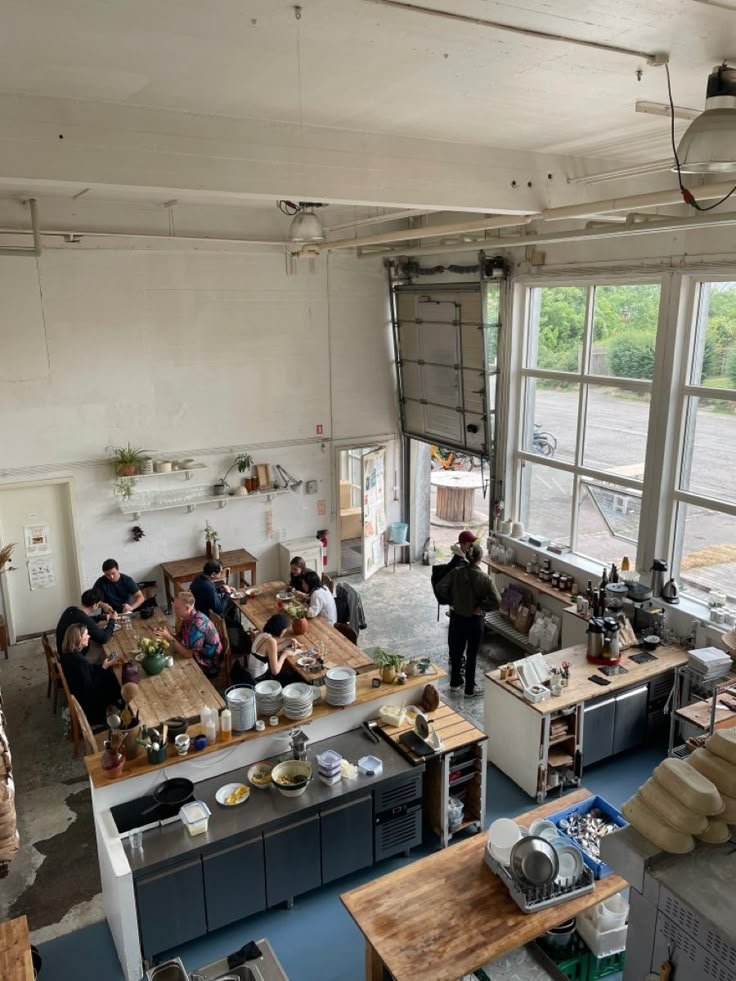 Lille bakery restaurant in Copenhagen, Denmark