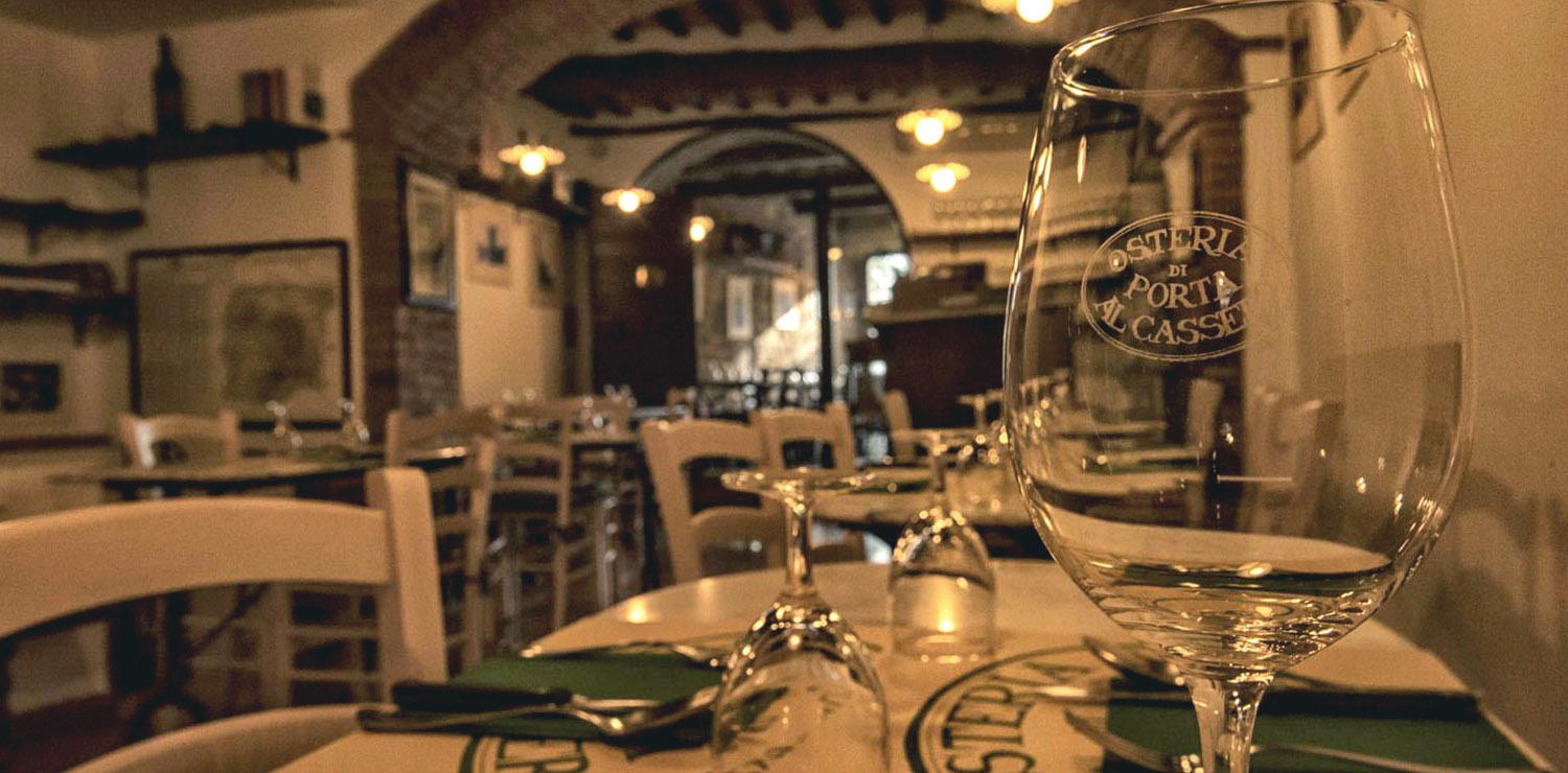 Osteria di Porta al Cassero, Montalcino, Italy
