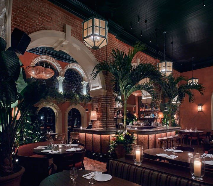 Belvedere restaurant in Porto Cervo, Italy