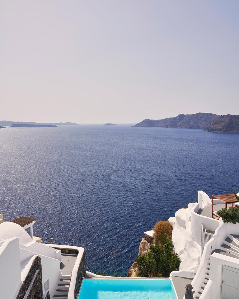 Katikies Santorini hotel in Santorini, Greece