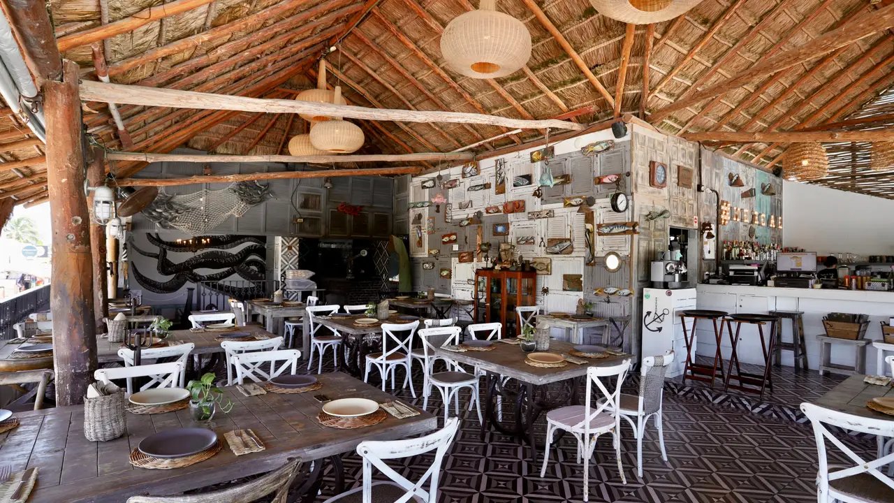 Punta Corcho restaurant in Puerto Morelos, Mexico