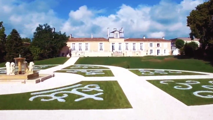 Chateau Leoville Las Cases winery in Bordeaux