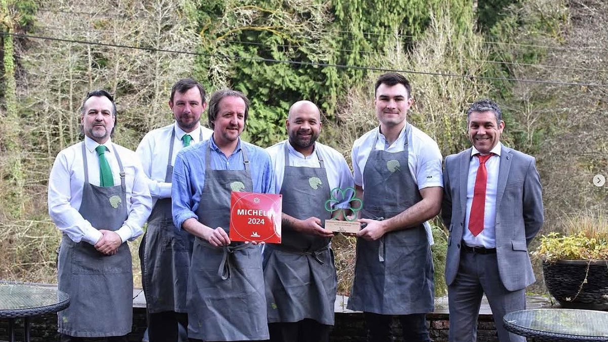 The Whitebrook restaurant in Whitebrook, United Kingdom