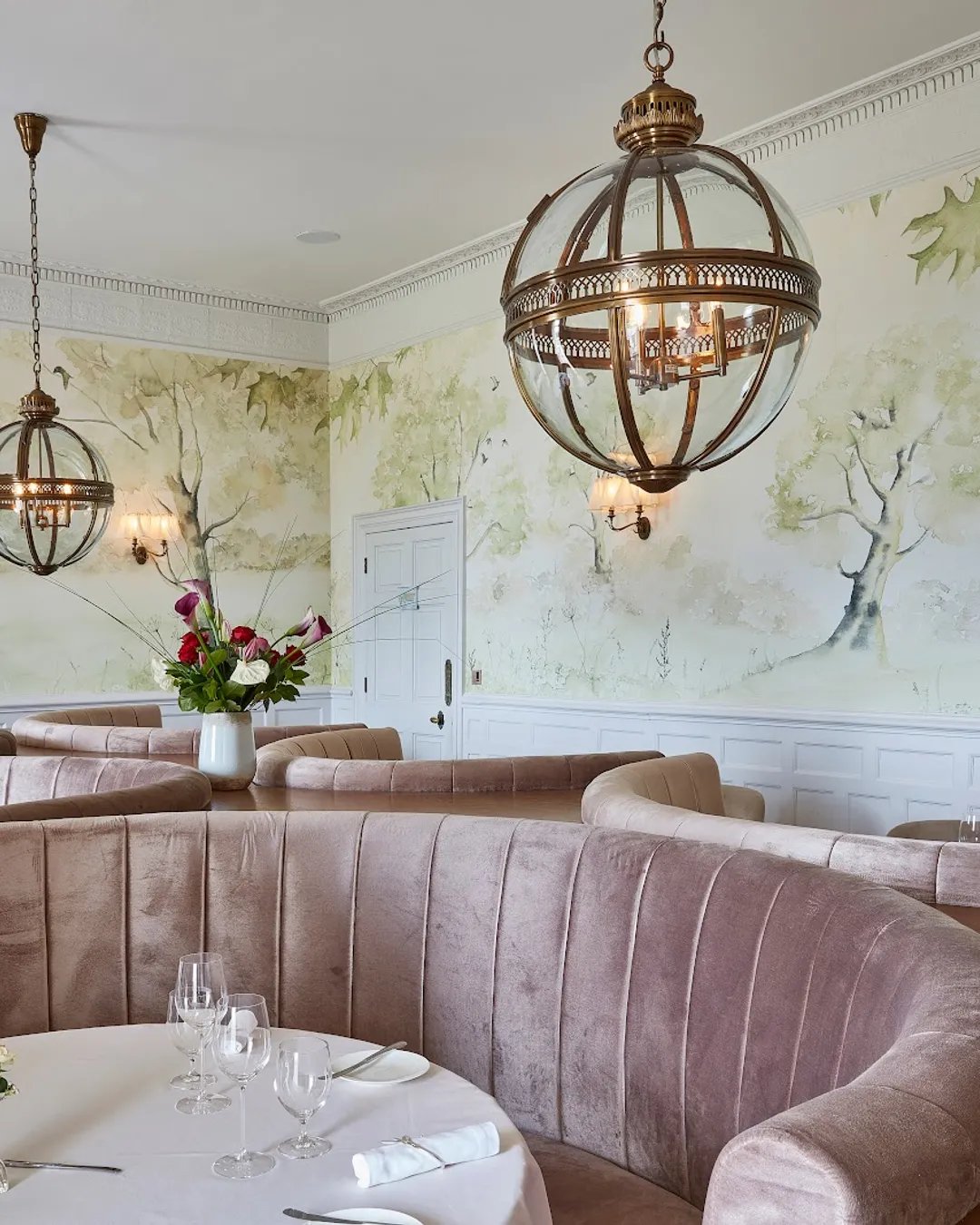 Lympstone Manor restaurant in Lympstone