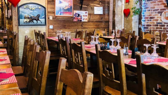 La Luge restaurant in Breuil-Cervinia, Italy