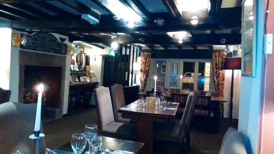 Shibden Mill Inn restaurant in Halifax, United Kingdom