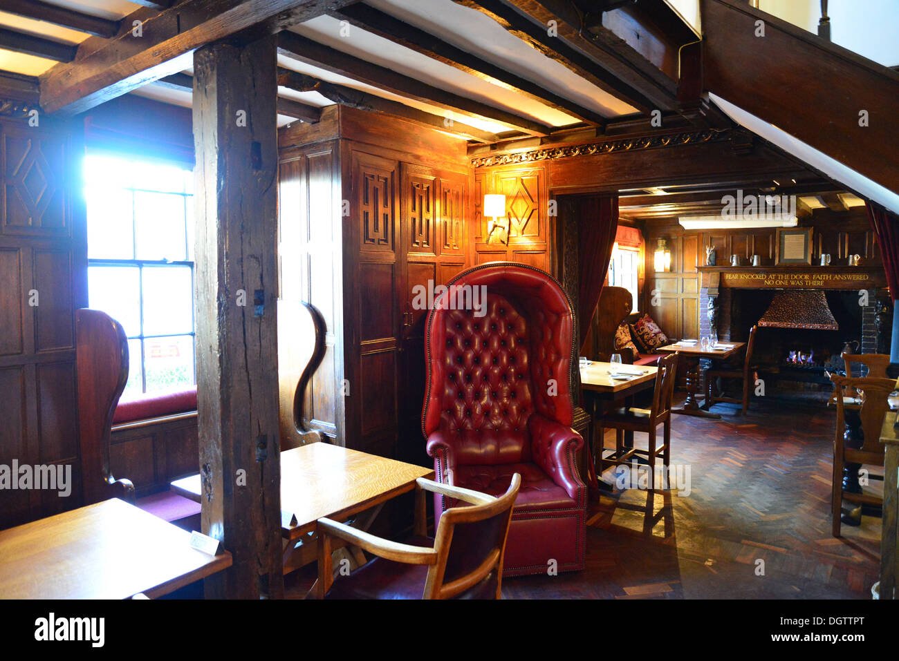 Hinds Head restaurant in Bray, United Kingdom