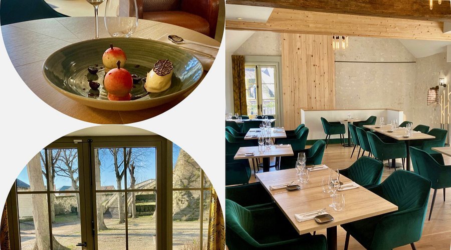 La Salamandre restaurant in Saint-Aignan, France