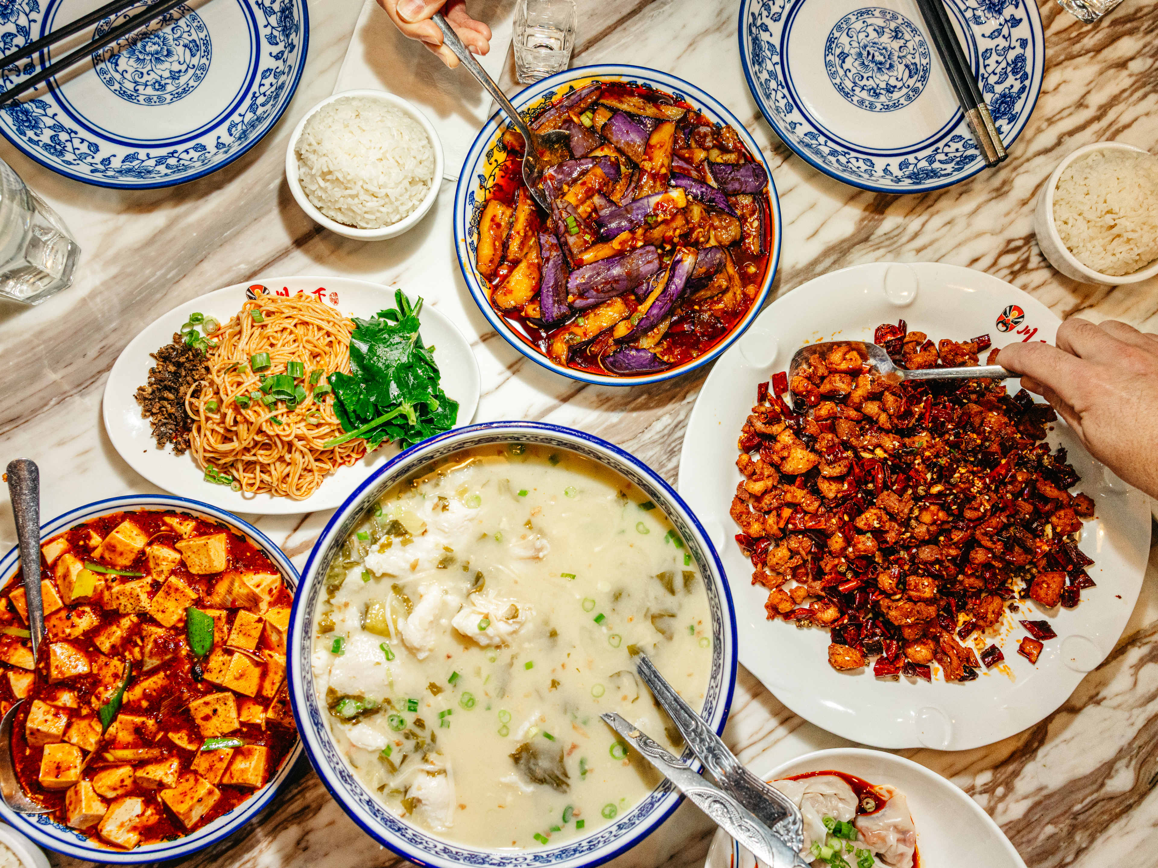 Chuan Tian Xia restaurant in New York City, United States
