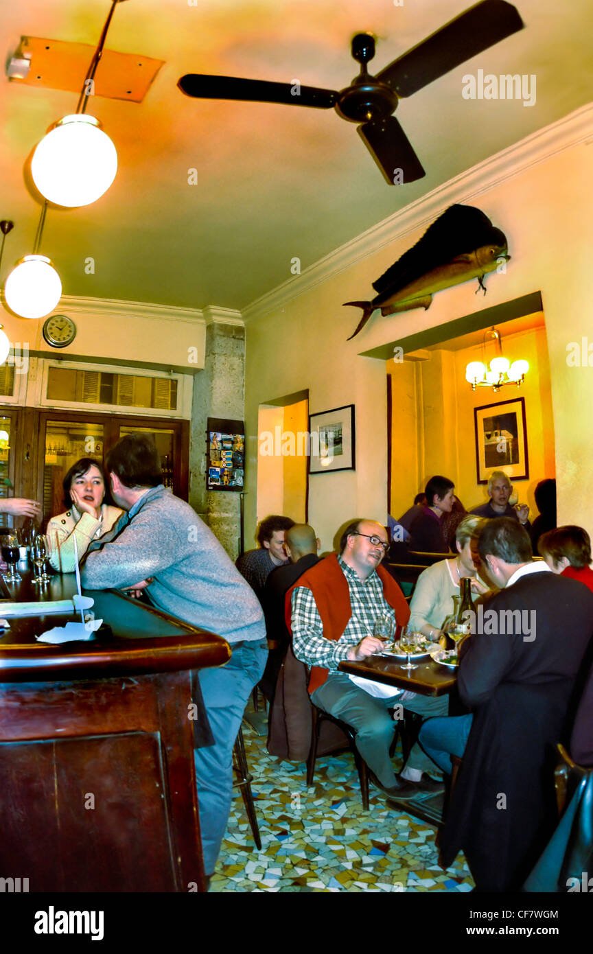 Le Baratin restaurant in Paris, France