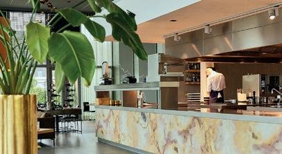 LIMES aan den Rijn restaurant in Valkenburg, Netherlands