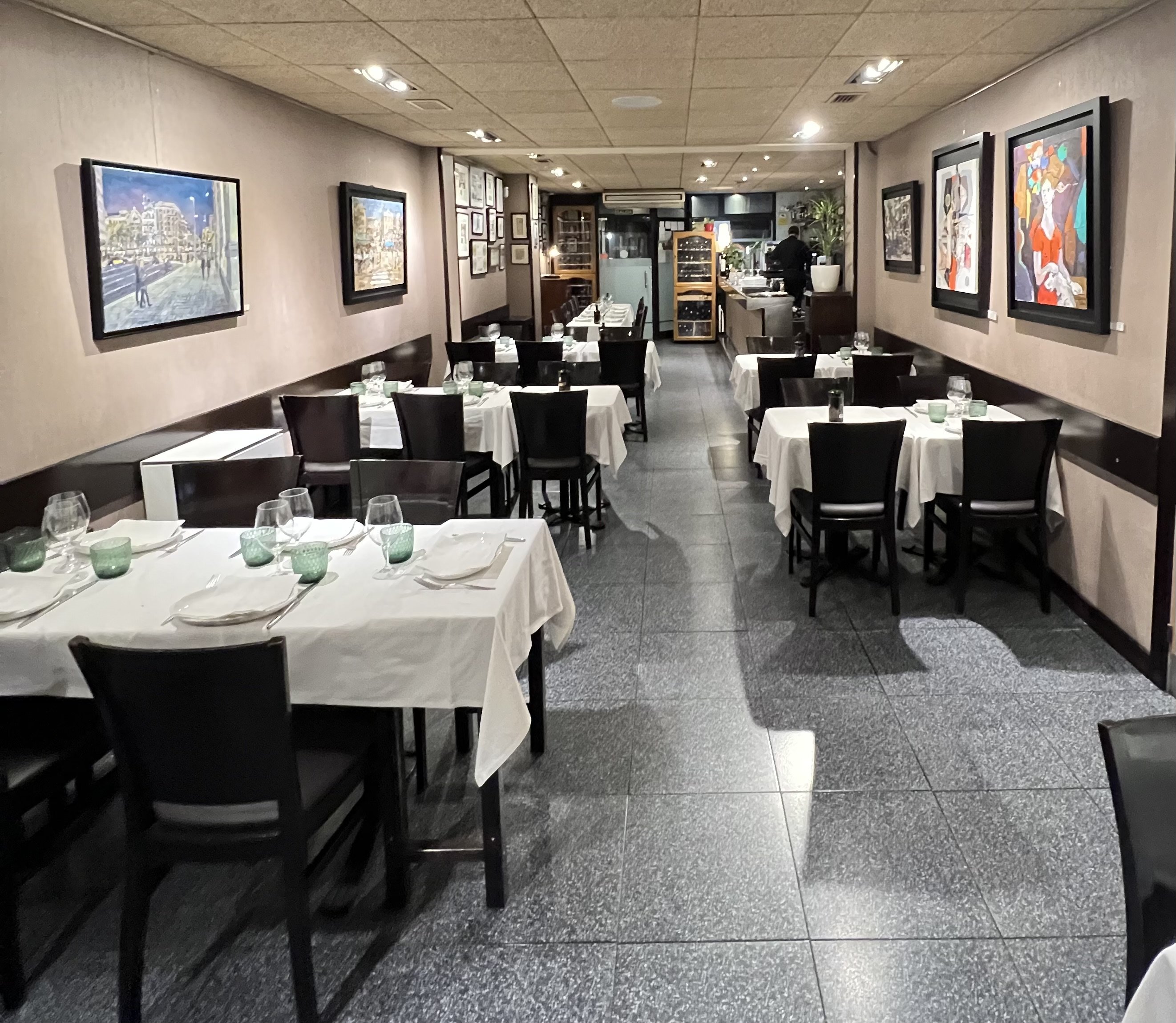 Can Valles restaurant in Barcelona, Spain