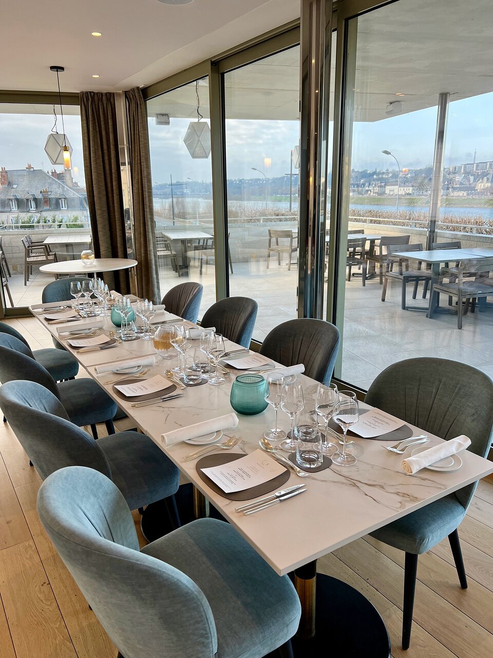 Amour Blanc restaurant in Blois, France