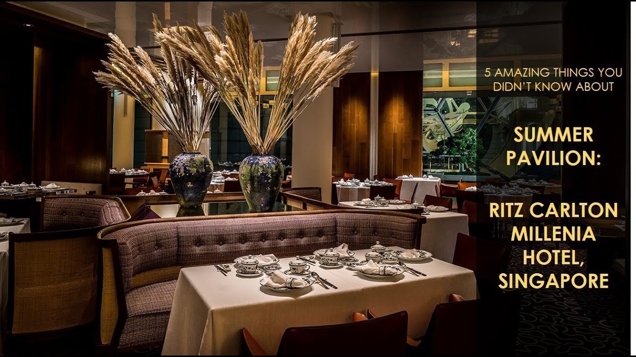 Summer Pavilion restaurant in Singapore, Singapore