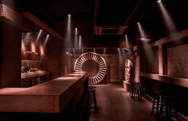 Tlecān bar in Mexico City, Mexico