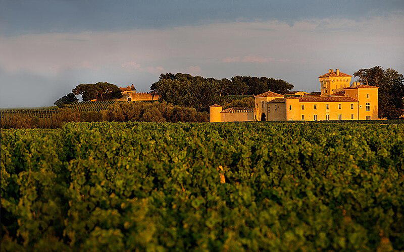 Château Lafaurie-Peyraguey winery in Bommes