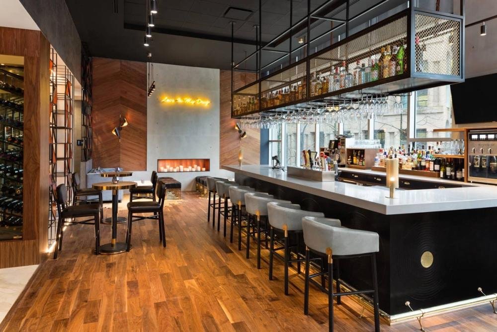Fanny Bay Oyster Bar restaurant in Vancouver, Canada