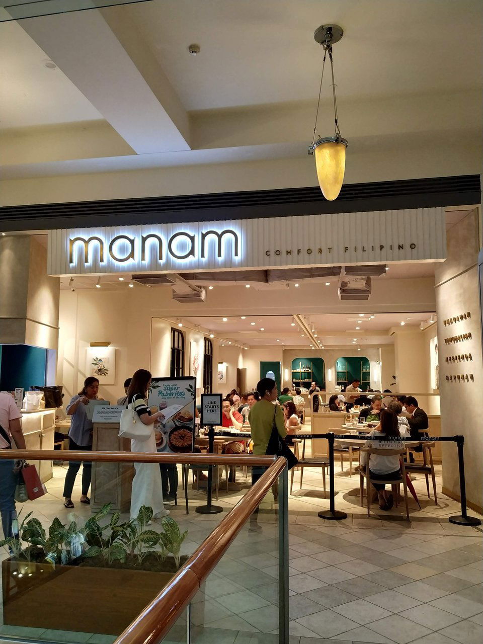 Manam Comfort Filipino restaurant in Manila, Philippines