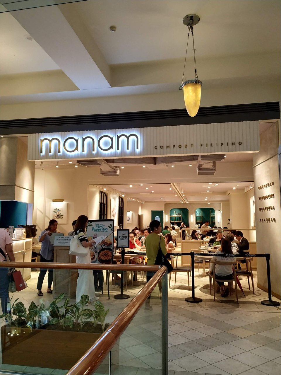 Manam Comfort Filipino restaurant in Manila, Philippines